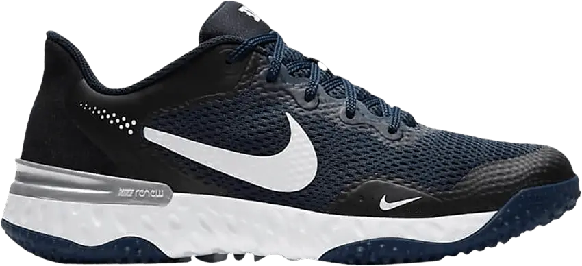 Nike Alpha Huarache Elite 3 Turf &#039;College Navy&#039;