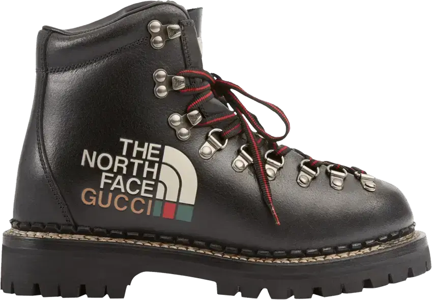  The North Face x Gucci Wmns Ankle Boot &#039;Black&#039;