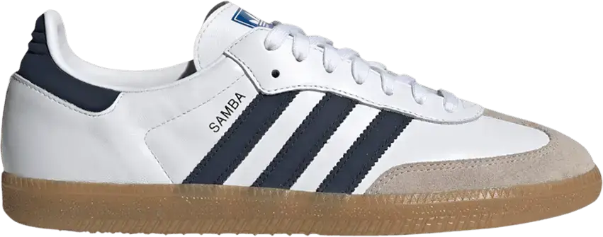  Adidas Samba OG &#039;White Collegiate Navy&#039;