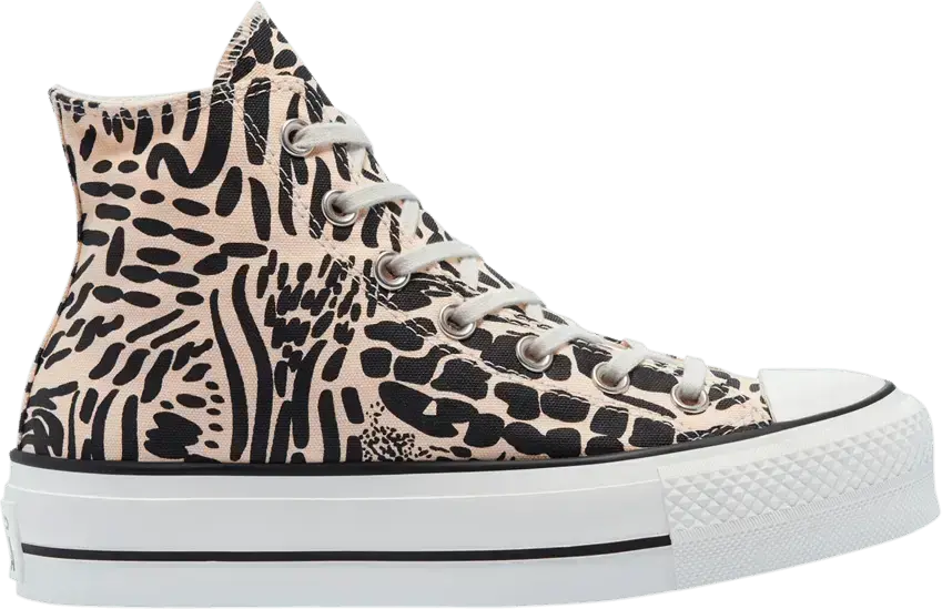  Converse Wmns Chuck Taylor All Star Platform High &#039;Jungle Art&#039;