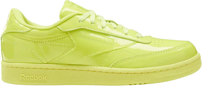  Reebok Cardi B x Coated Club C J &#039;High Vis Green&#039;