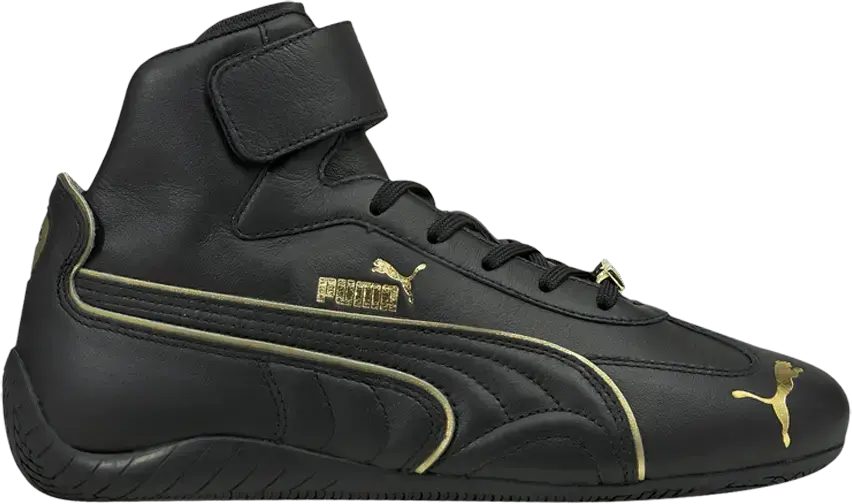  Puma Wmns Speedcat Mid LS &#039;Black Team Gold&#039;