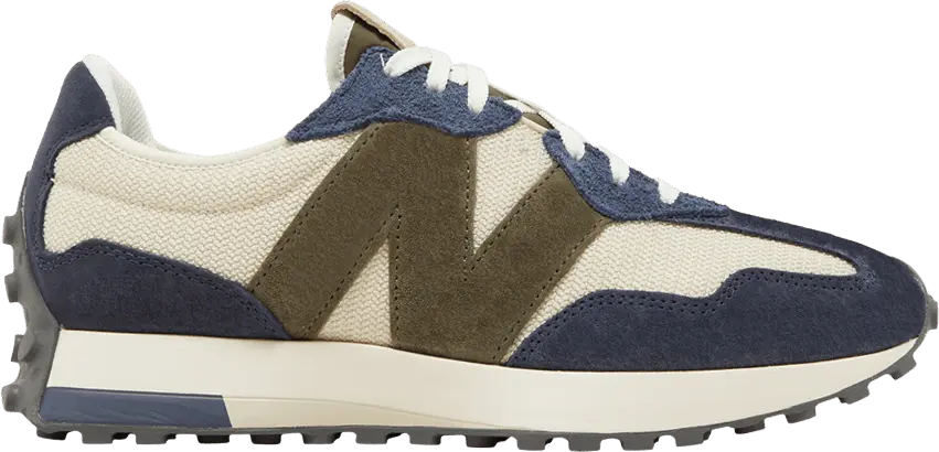  New Balance 327 Navy Bone Olive