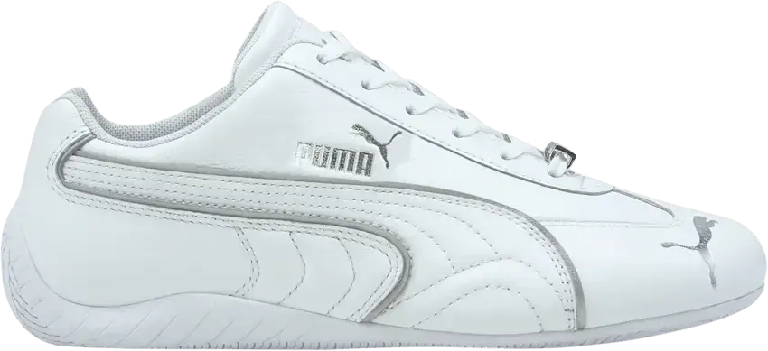  Puma Wmns Speedcat LS &#039;White Metallic Silver&#039;