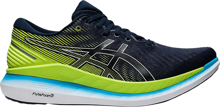  Asics ASICS Glideride 2 French Blue Hazard Green