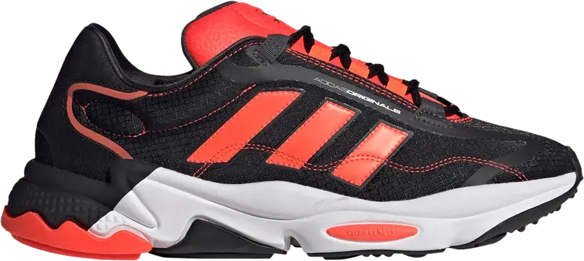  Adidas Ozweego &#039;Black Solar Red&#039;