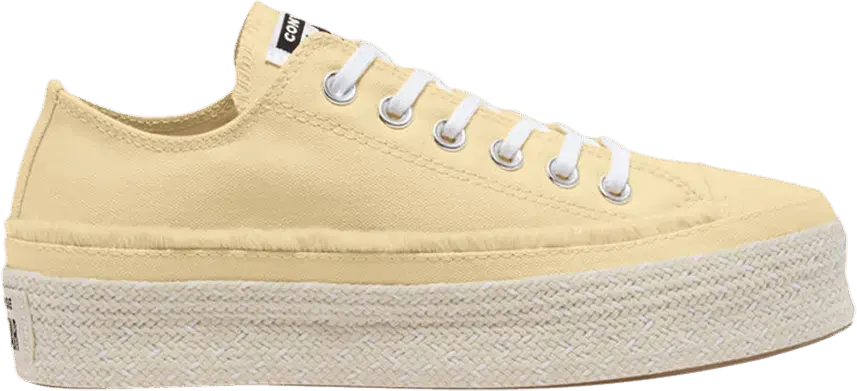  Converse Wmns Chuck Taylor All Star Low &#039;Color Espadrille - Banana Cake&#039;
