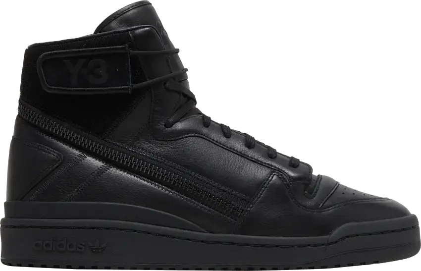  Adidas adidas Y-3 Forum Hi OG Triple Black