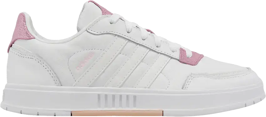  Adidas Wmns Courtmaster &#039;White Clear Pink&#039;