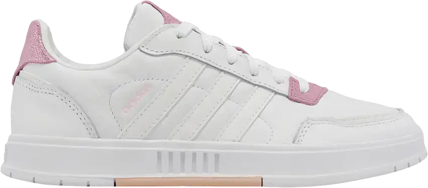 Adidas Wmns Courtmaster &#039;White Clear Pink&#039;