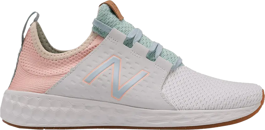  New Balance Fresh Foam Cruz V1 Reissue White Cloud Pink (Women&#039;s) (Wide)