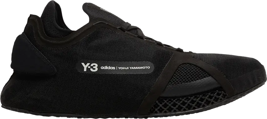  Adidas adidas Y-3 Runner 4D IO Triple Black