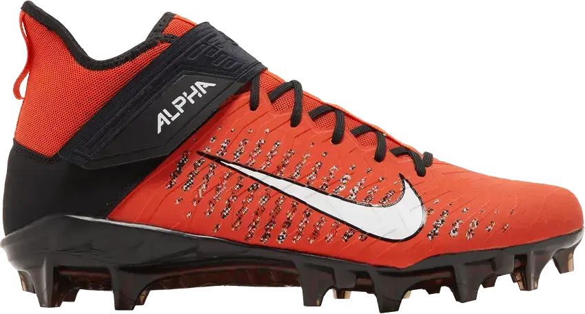  Nike Alpha Menace Pro 2 Mid &#039;Team Orange&#039;