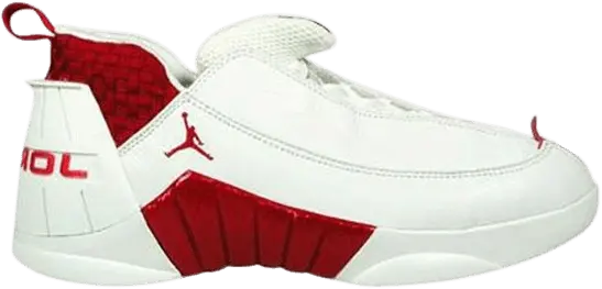  Jordan 15 OG Low White Red