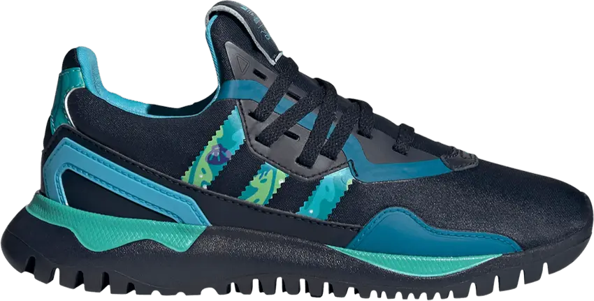  Adidas adidas Flex Disney The Little Mermaid Night Navy (GS)