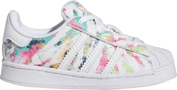  Adidas Superstar Infant &#039;Watercolor&#039;