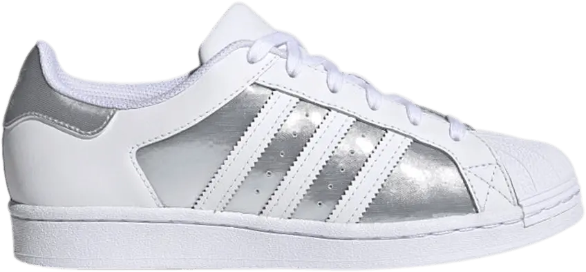  Adidas adidas Superstar White Silver Metallic (W)