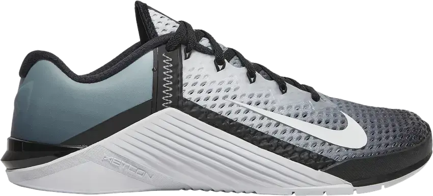  Nike Metcon 6 Black White Grey