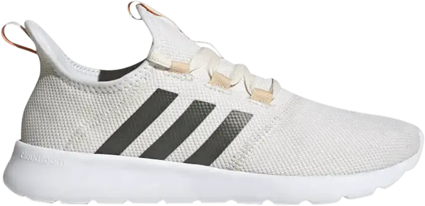  Adidas adidas Cloudfoam Pure 2.0 Chalk Iron Metallic (Women&#039;s)