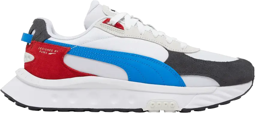  Puma Wild Rider Rollin Ebony White