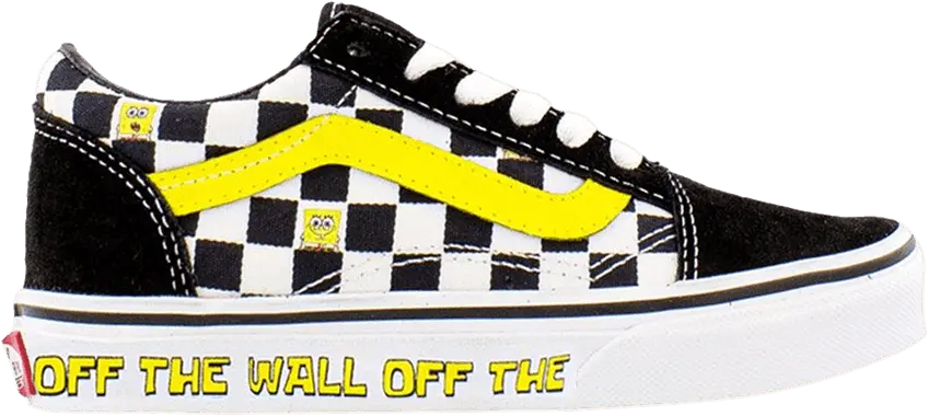  Vans SpongeBob SquarePants x Old Skool Kids &#039;Off The Wall&#039;