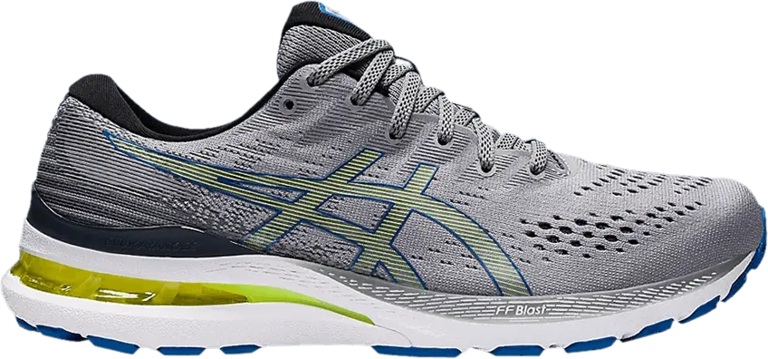  Asics ASICS Gel-Kayano 28 Sheet Rock Grey Hazard Green