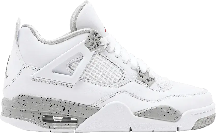  Jordan 4 Retro White Oreo (2021) (GS)