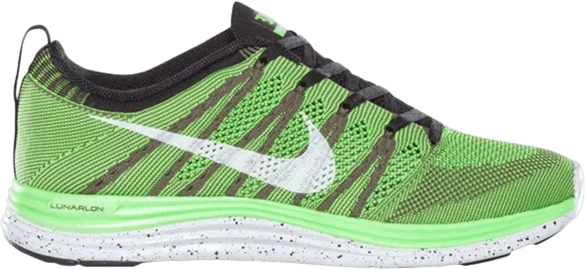 Nike Flyknit 1+ Electric Green