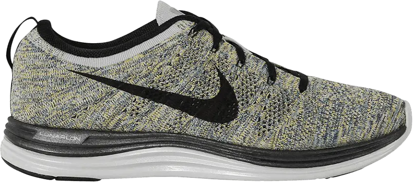  Nike Flyknit Lunar1+ Multi-Color Grey