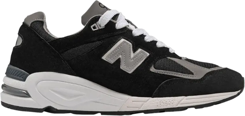  New Balance 990v2 MiUSA Black Grey