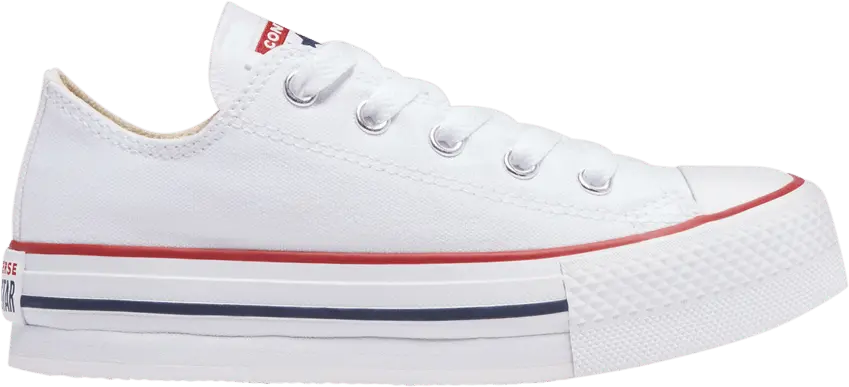  Converse Chuck Taylor All Star EVA Platform Low GS &#039;White&#039;