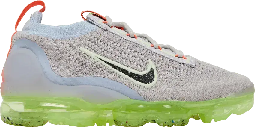  Nike Air VaporMax 2021 FK Light Bone Lime Ice (Women&#039;s)