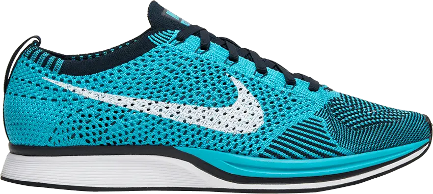  Nike Flyknit Racer Chlorine Blue