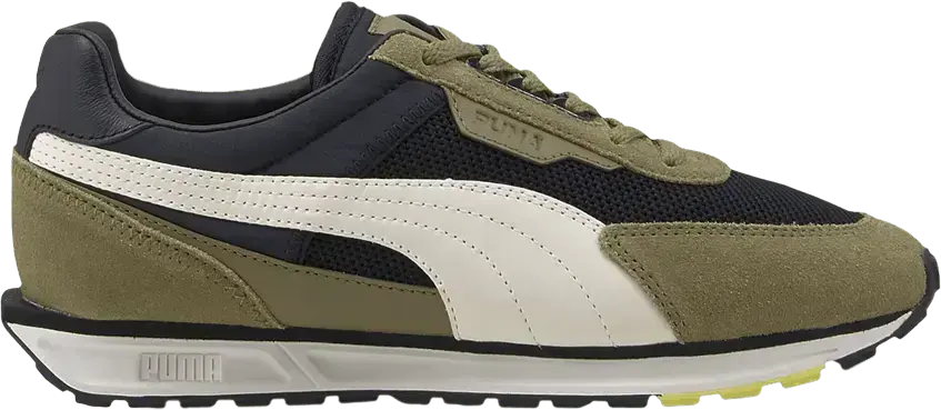  Puma Wmns Low Rider Infuse &#039;Black Covert Green&#039;