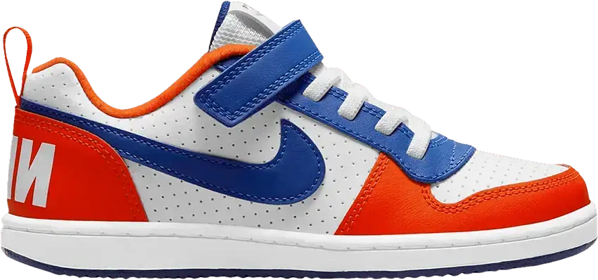  Nike Court Borough Low PS &#039;Team Orange Hyper Royal&#039;