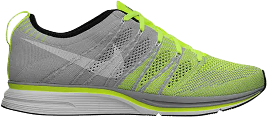  Nike Flyknit Trainer Volt White