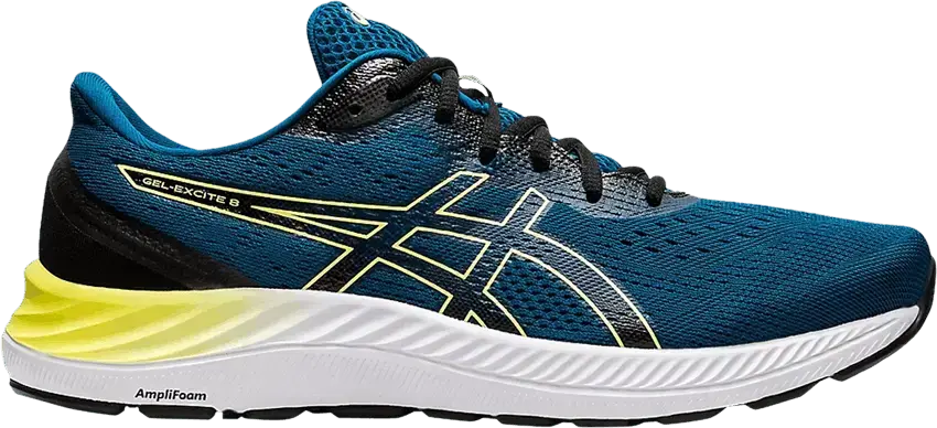  Asics Gel Excite 8 &#039;Deep Sea Teal Glow Yellow&#039;