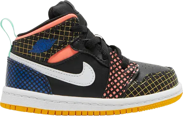  Air Jordan 1 Mid MMD TD &#039;Multi Grid&#039;