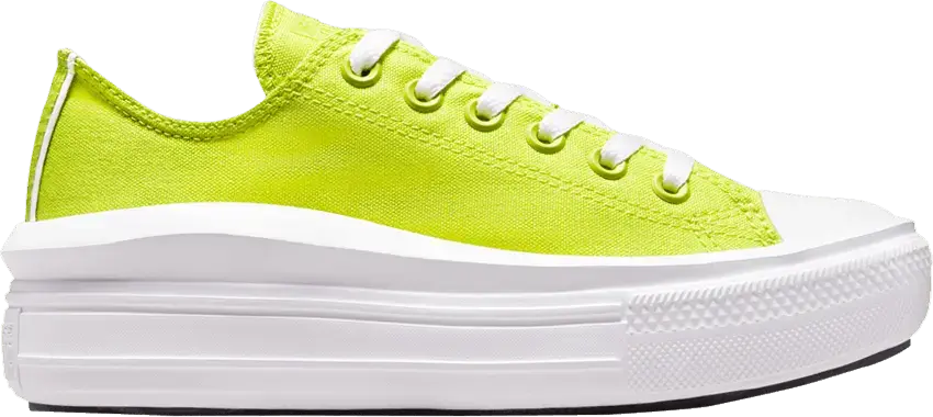  Converse Wmns Chuck Taylor All Star Move Low &#039;Lime Twist&#039;