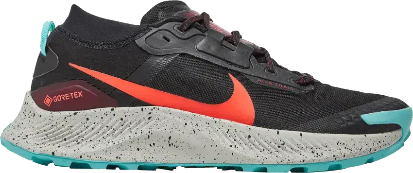  Nike Pegasus Trail 3 Gore-Tex Black Dynamic Turquoise Bright Crimson