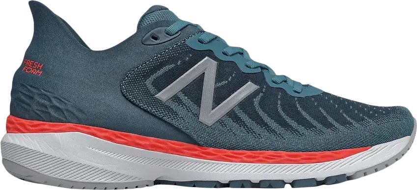  New Balance Fresh Foam 860v11 2E Wide &#039;Jet Stream Neo Flame&#039;