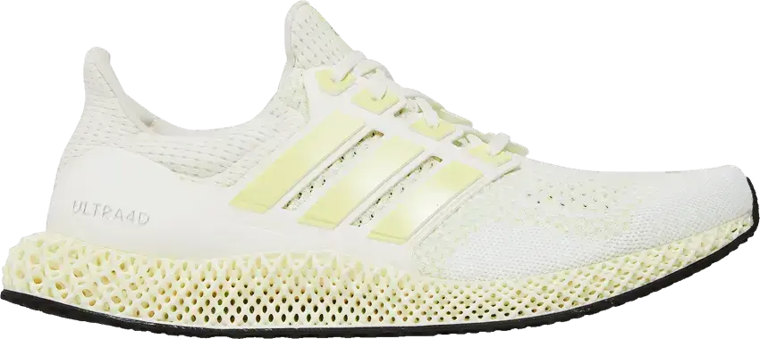  Adidas adidas Ultra 4D Core White Almost Lime