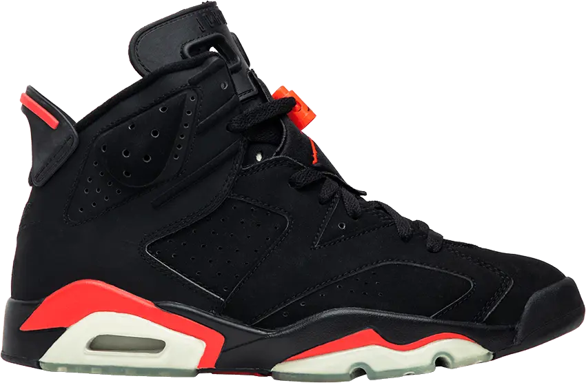  Jordan 6 Retro Infrared Black (2000)