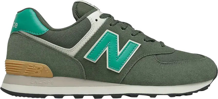  New Balance 574 2E Wide &#039;Black Spruce&#039;