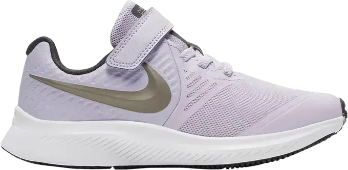  Nike Star Runner 2 PS &#039;Violet Frost Metallic Pewter&#039;