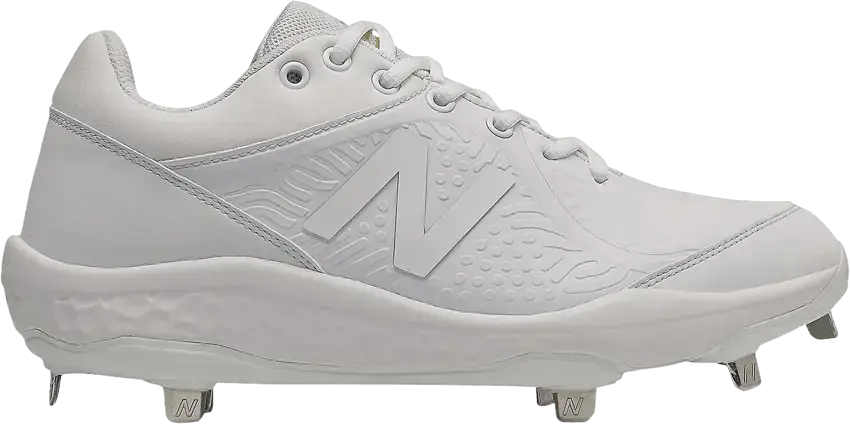  New Balance Fresh Foam 3000v5 Metal Triple White (2E Wide)