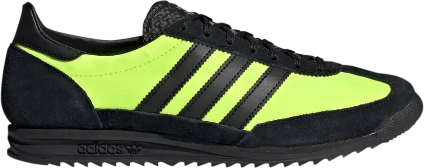  Adidas SL72 &#039;Black Solar Yellow&#039;