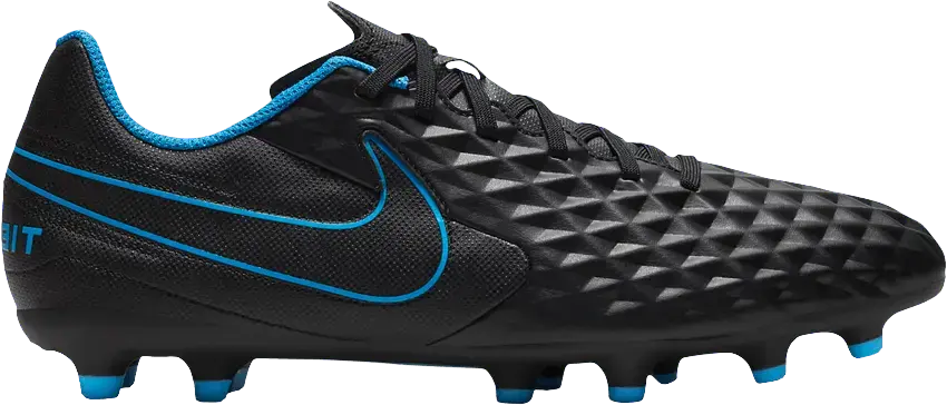  Nike Tiempo Legend 8 Club FG MG Black Light Photo Blue