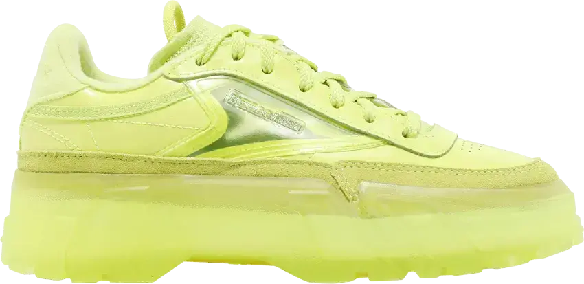  Reebok Club C Cardi High Vis Green (Women&#039;s)