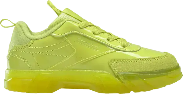  Reebok Cardi B x Club C Toddler &#039;High Vis Green&#039;